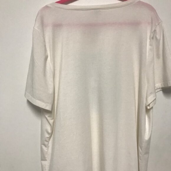 NEW Adorable Cloth & Portrait Womens Beaded Bunny Long Tee. Sz. XXL - Picture 4 of 4